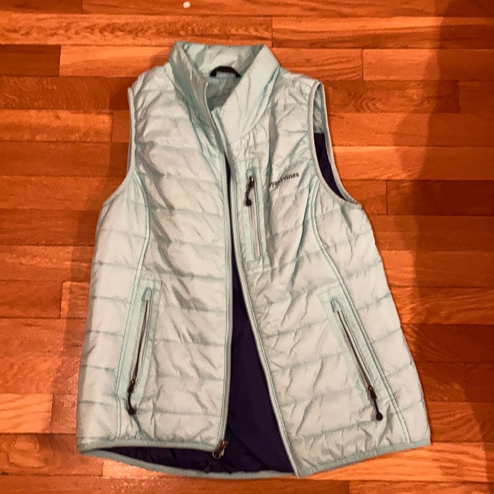 Vineyard vines teal vest